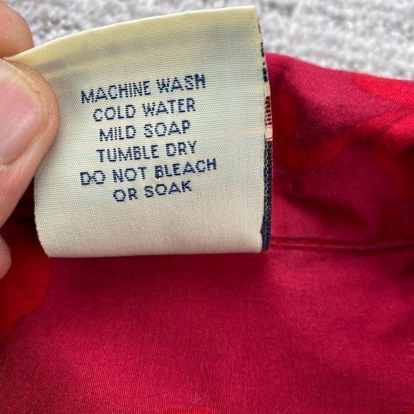 Vintage Winnie Fashion Hawaiian Shirt Men Extra Large XL Red Surf Boards Floral - Picture 9 of 12